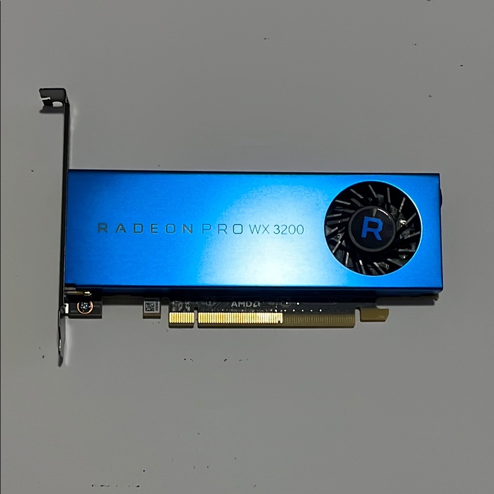 AMD Radeon Pro WX 3200 Graphics Card
